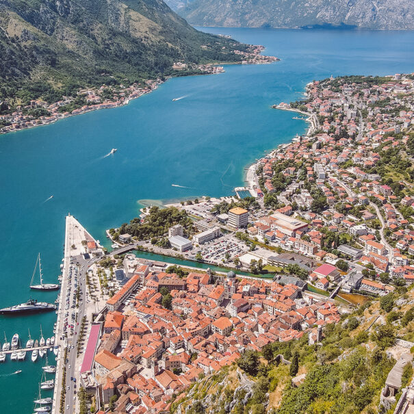 Boka Bay coastline