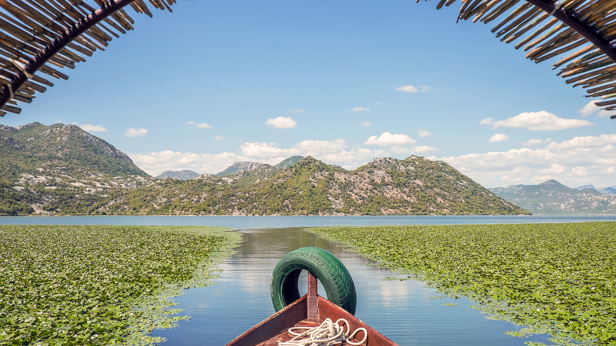 Skadar Lake boating